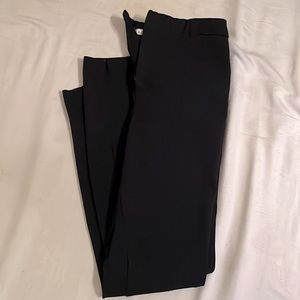 Skinny black work pants